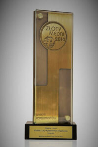 Złoty Medal Targów Poznańskich 2014 Kurtiak i Ley Wydawnictwo Artystyczne