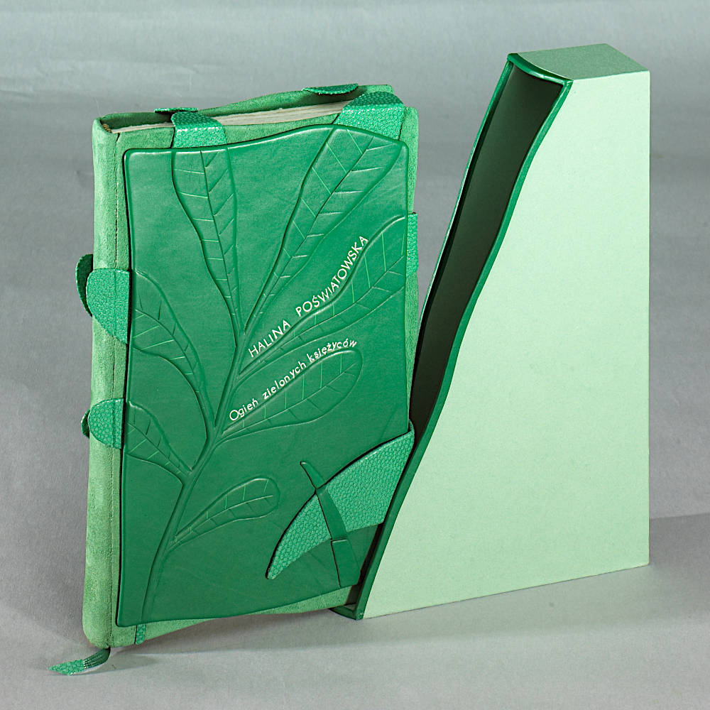 Halina Poświatowska - Ogień zielonych księżyców. Kurtiak i Ley Wydawnictwo Artystyczne.